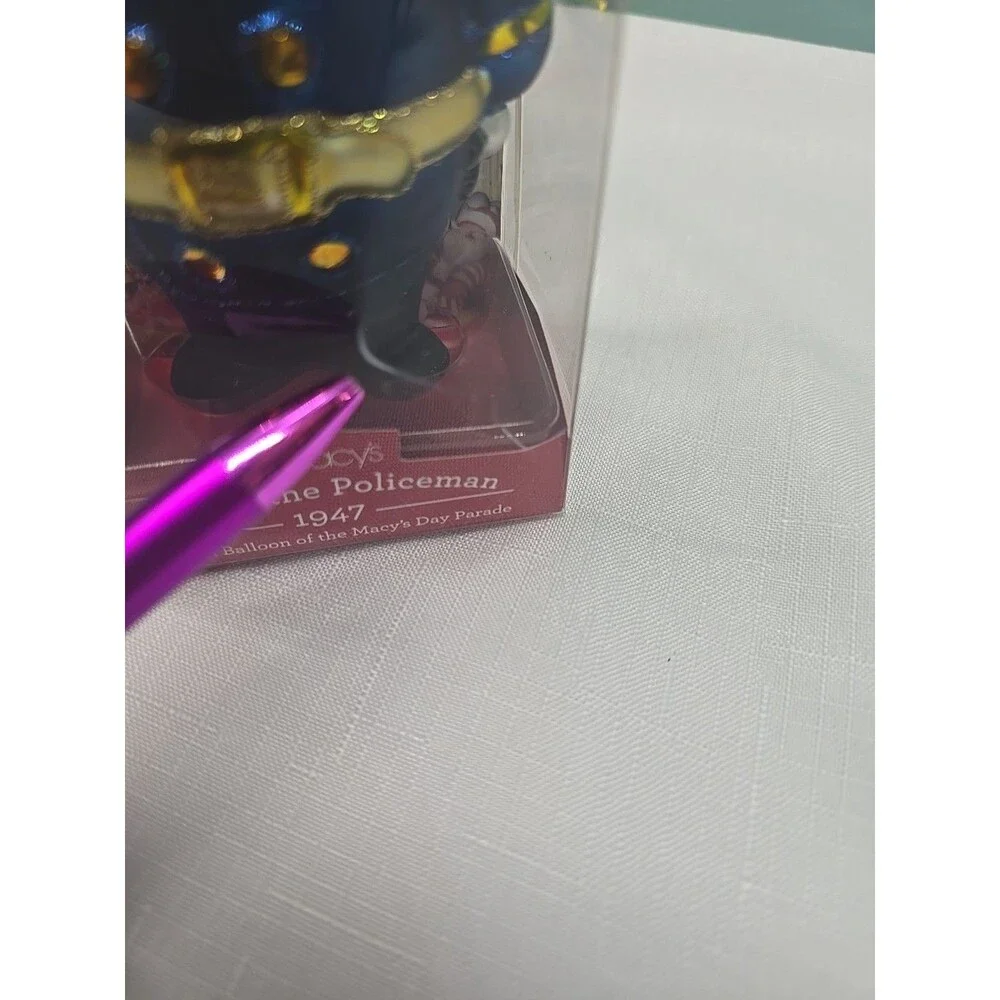 RARE Macy's Thanksgiving Day Parade Harold The Policeman Christmas Ornament